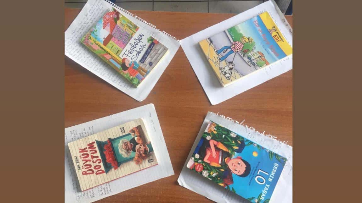 Eğitim Kenti Karabük projesi kapsamında Okuyorum Anlıyorum alt projesine yönelik Mart ayında okunan kitapların sonunun öğrenciler tarafından yeniden yazılmasına yönelik çalışmalarımızı gerçekleştirdik.